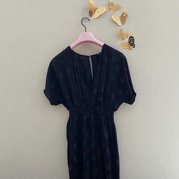 NWT: MADEWELL | Wrap-Front Smock-Waist Jumpsuit - Picture 7 of 9